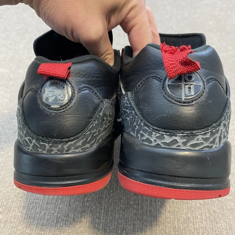 Jordan‎ Spizike Low Shoes Mens Size 11 Black Elephant Print Sneakers FQ1759-006